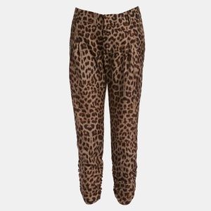 Parker Leopard Pleated Pants